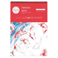 Blocco Schizzi Debutto Musa CWR - A3+ - 120 g - 50 Fogli - MU133393 (Bianco Conf. 4)