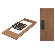 Portaconto in Legno con Fermaglio Securit - 24x10 cm - MC-WALBP-BL (Legno)