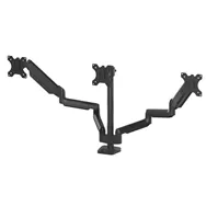 Braccio Portamonitor Triplo Platinum Series Fellowes - 8042601 (Nero)