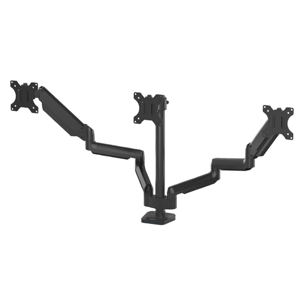 Braccio Portamonitor Triplo Platinum Series Fellowes - 8042601 (Nero)