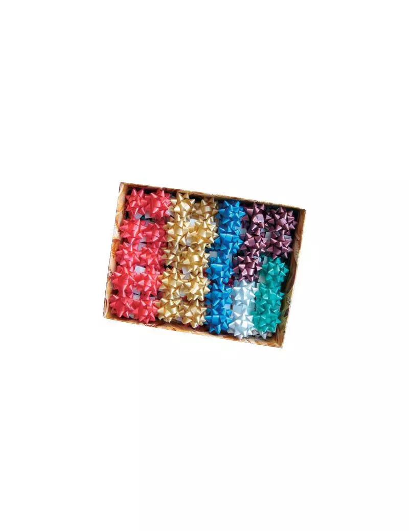 Stelle Adesive per Pacchi Regalo Brizzolari - 50 mm - 00163300 (Assortiti Conf. 100) Stelle Adesive per Pacchi Regalo Brizzolari - 50 mm - 00163300 (Assortiti Conf. 100)