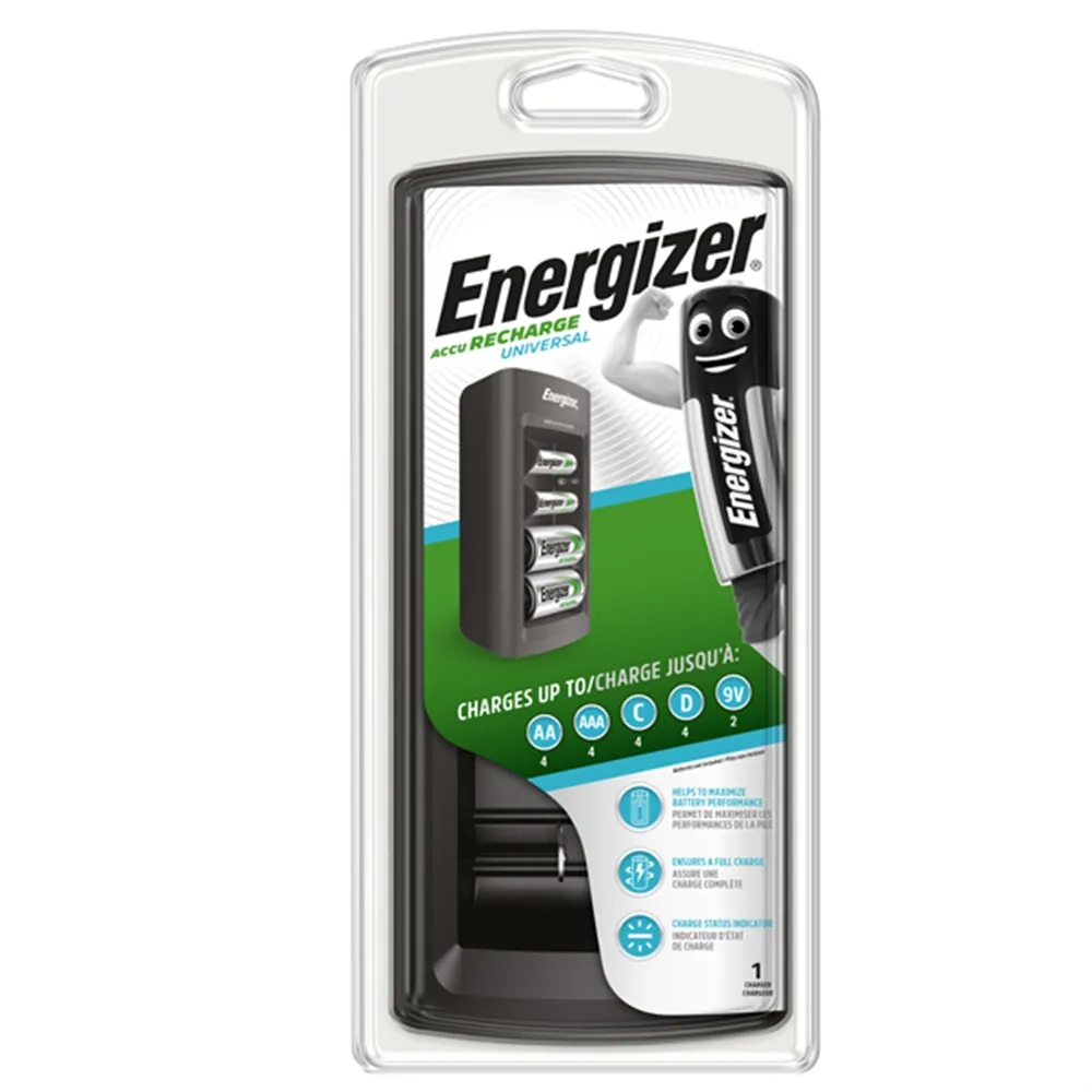Caricabatterie Universale Energizer - AA / AAA / C / D / 9V - E301335800