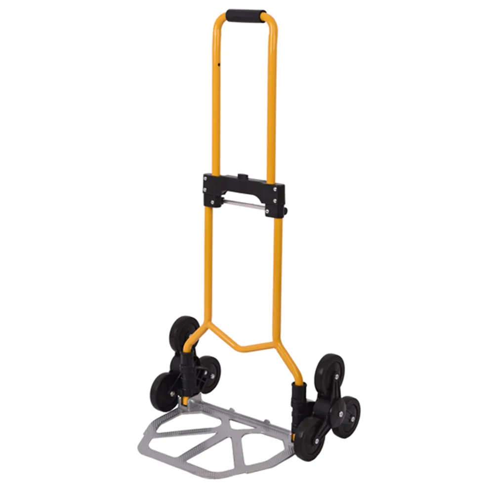 Carrello Pieghevole per Scale Garden Friend - 70 kg - C1299054 (Giallo e Nero)