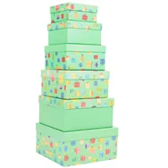 Scatola Regalo in Cartone - Dimensioni Assortite - HK-92 (Fantasia Memento Conf. 6)