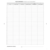 Registro Pulizia e Sanificazione Azienda Edipro - 24,5x31 cm - 40 Pagine - E2431