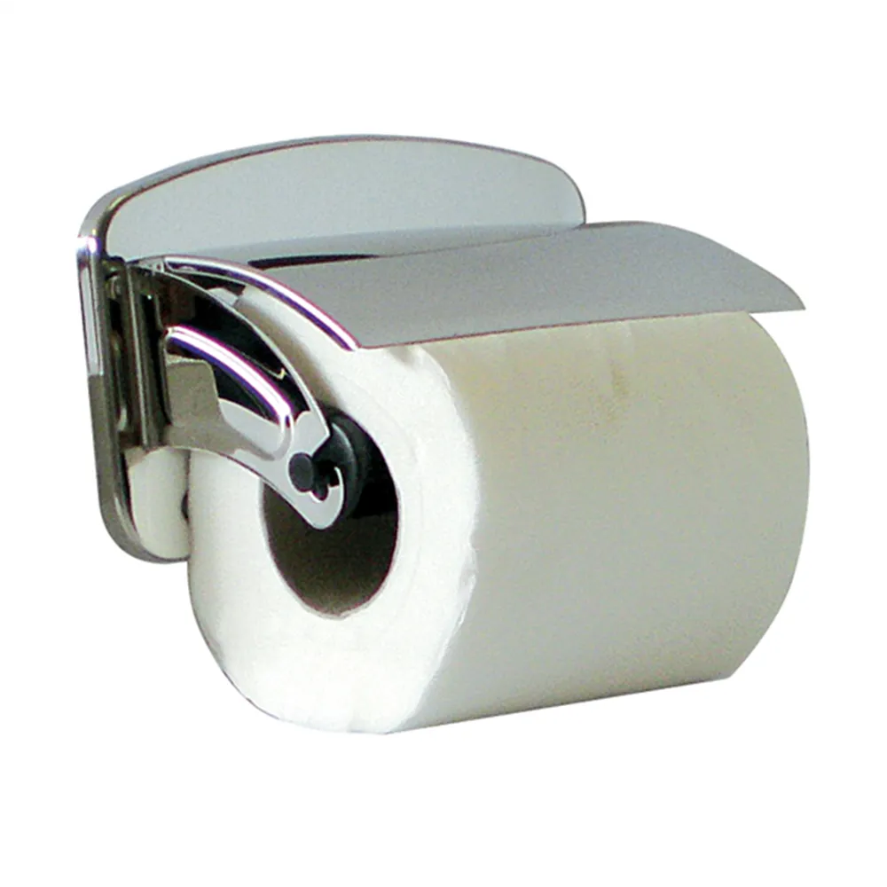 Portarotolo per Carta Igienica Brinox Medial International - 15x8x9 cm - 105041 (Acciaio)