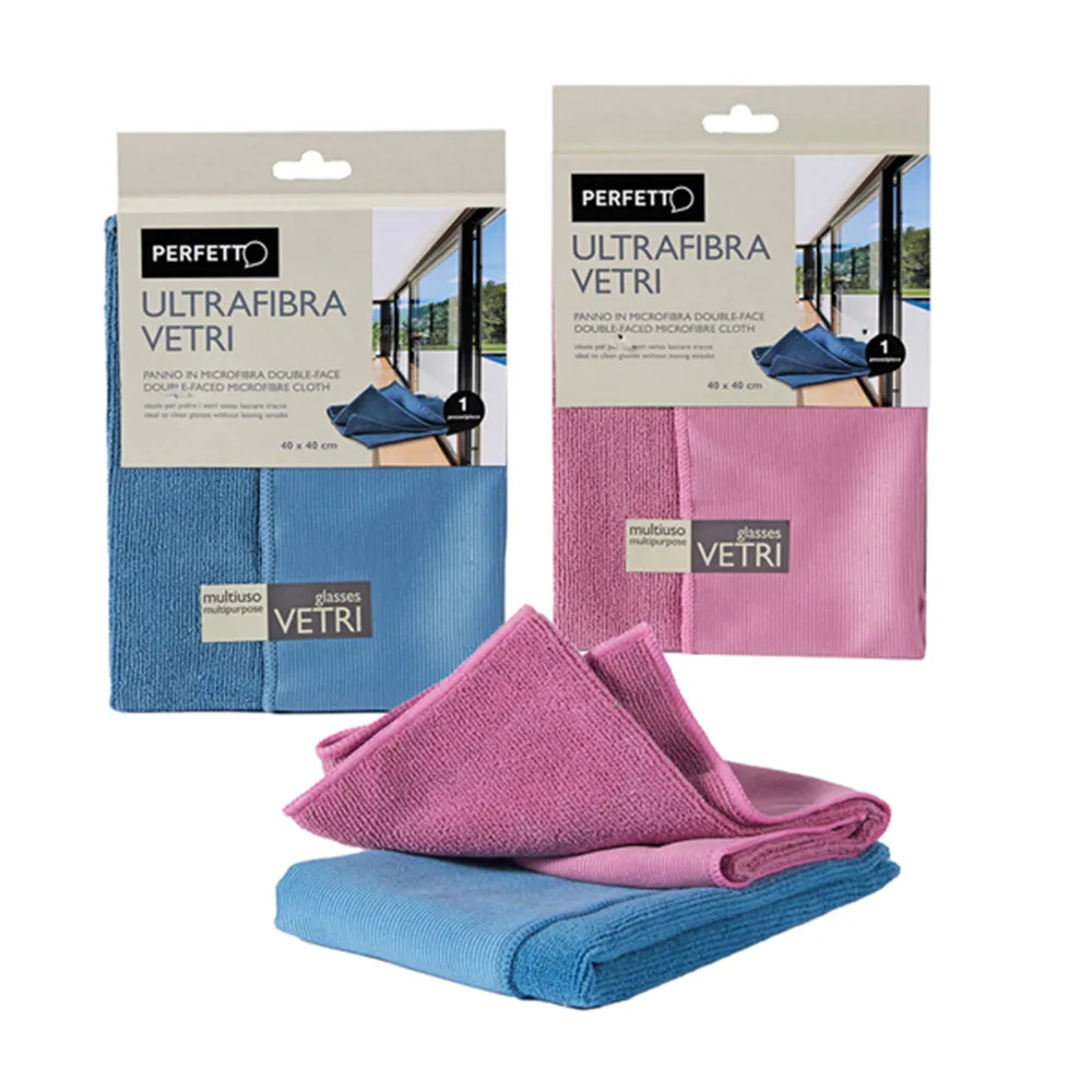 Panno in Microfibra Ultrafibra Vetri Perfetto - 40x40 cm - 0319A (Assortiti)