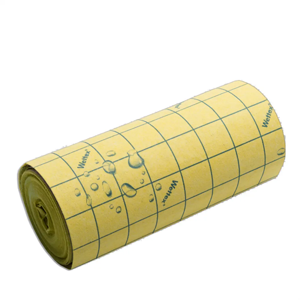 Panno Spugna in Rotolo Quick'n Dry Vileda - 25 cm x 10 m - 145631 (Giallo)