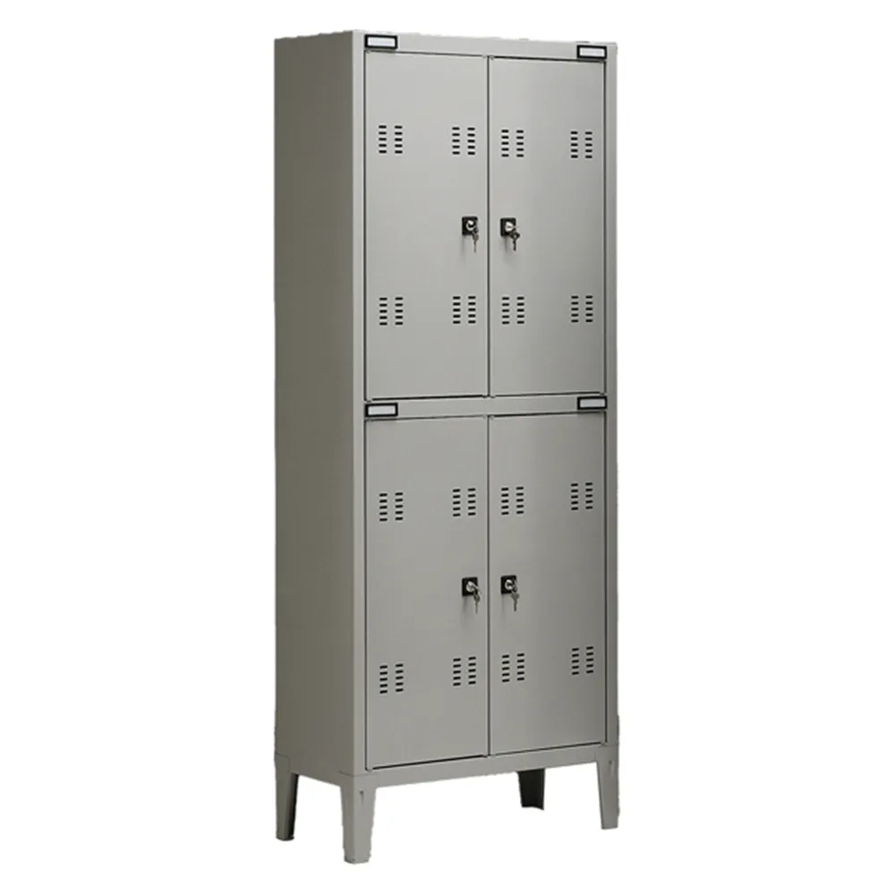 Armadio Spogliatoio in Metallo Tecnical 2 - 4 Posti - 70x35x180 cm - B2+2-G (Grigio)