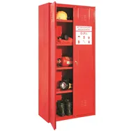 Armadio in Metallo per DPI Fasma - 2 Vani - 80x40x180 cm - AP/80/3000/S (Rosso)