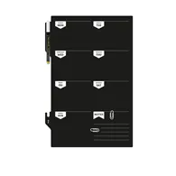 Lavagna da Parete Weekplanner Securit - 30x45 cm - FB-PLAN (Nero)