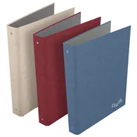 Raccoglitore Crush Favini - 26x31 cm - 4 Anelli Tondi 30 mm - A53X8C4 (Assortiti Conf. 20)