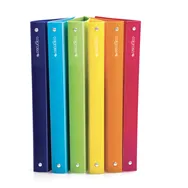 Raccoglitore Colorosa Riplast - 24,5x30,7 cm - 4 Anelli Tondi 15 mm - 362815.S1 (Assortiti Conf. 24)