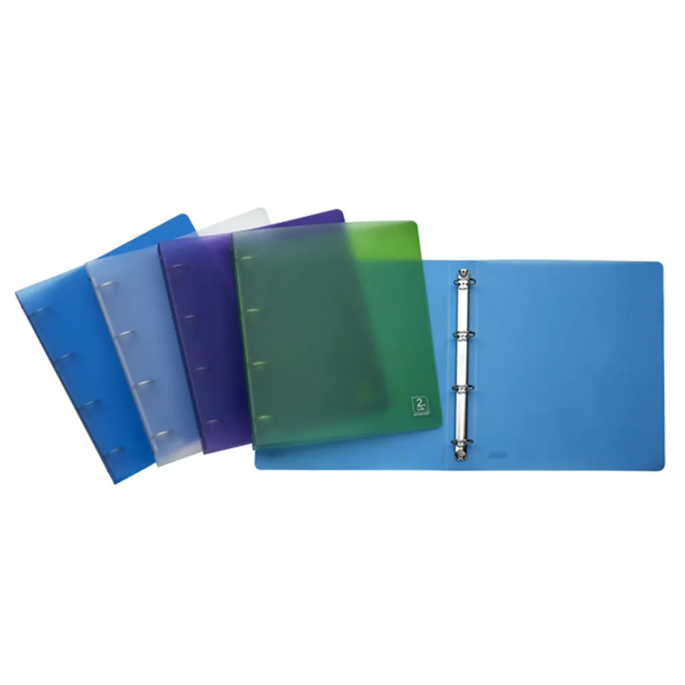 Raccoglitore in PPL 2nd Life Favorit - A4 - 4 Anelli Tondi 30 mm - 400067713 (Assortiti Conf. 10)