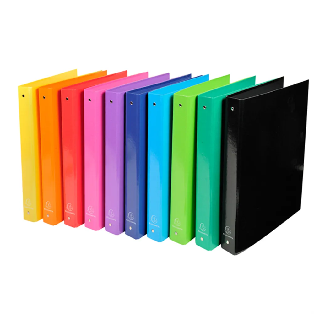 Raccoglitore Iderama Exacompta - 26x32 cm - 4 Anelli Tondi 30 mm - 51929E (Assortiti Conf. 10)