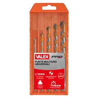 Punte Trapano Multiuso Valex - Misure Assortite - 1461161 (Conf. 5)
