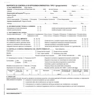 Rapporti di Controllo Efficienza Energetica Emilia Romagna T1 A Edipro - 21,4x29,7 cm - 3 Copie Snap - 25 Pagine - E9097T1