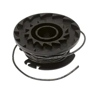 Testina di Ricambio con Filo per Trimmer a Batteria TR20 Verdemax - V004360 (Nero)