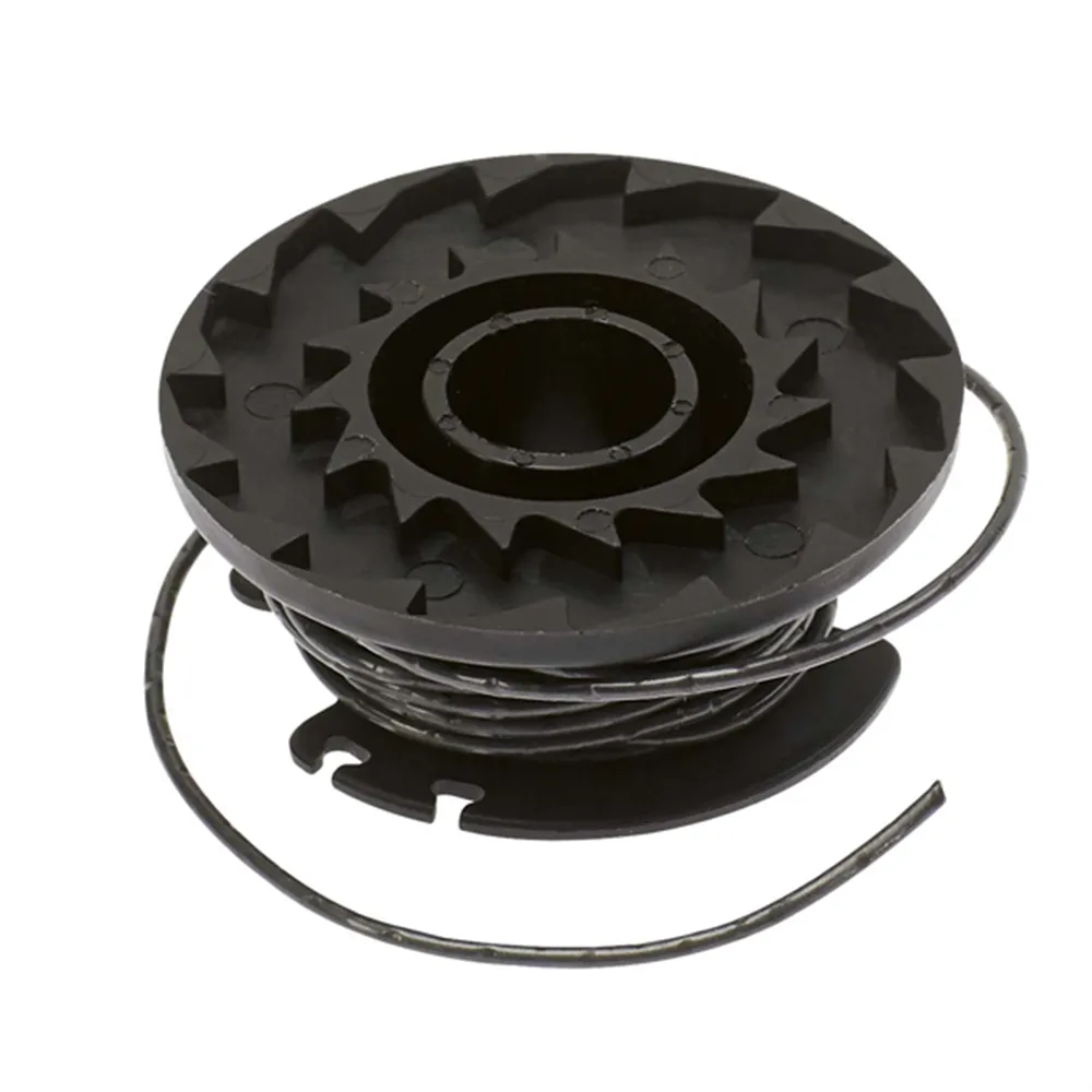 Testina di Ricambio con Filo per Trimmer a Batteria TR20 Verdemax - V004360 (Nero)