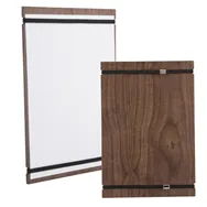 Portamenù Tablet con Elastici Securit - 22x32 cm - MC-WALA4-RB (Legno)