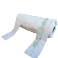 Shopper Mini in Mater-Bi - 22x50 cm - G1D460R (Bianco Conf. 2400)