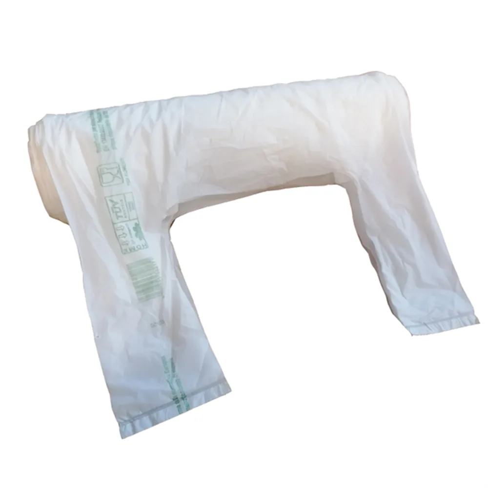 Shopper Mini in Mater-Bi - 30x60 cm - G1D009R (Bianco Conf. 1200)