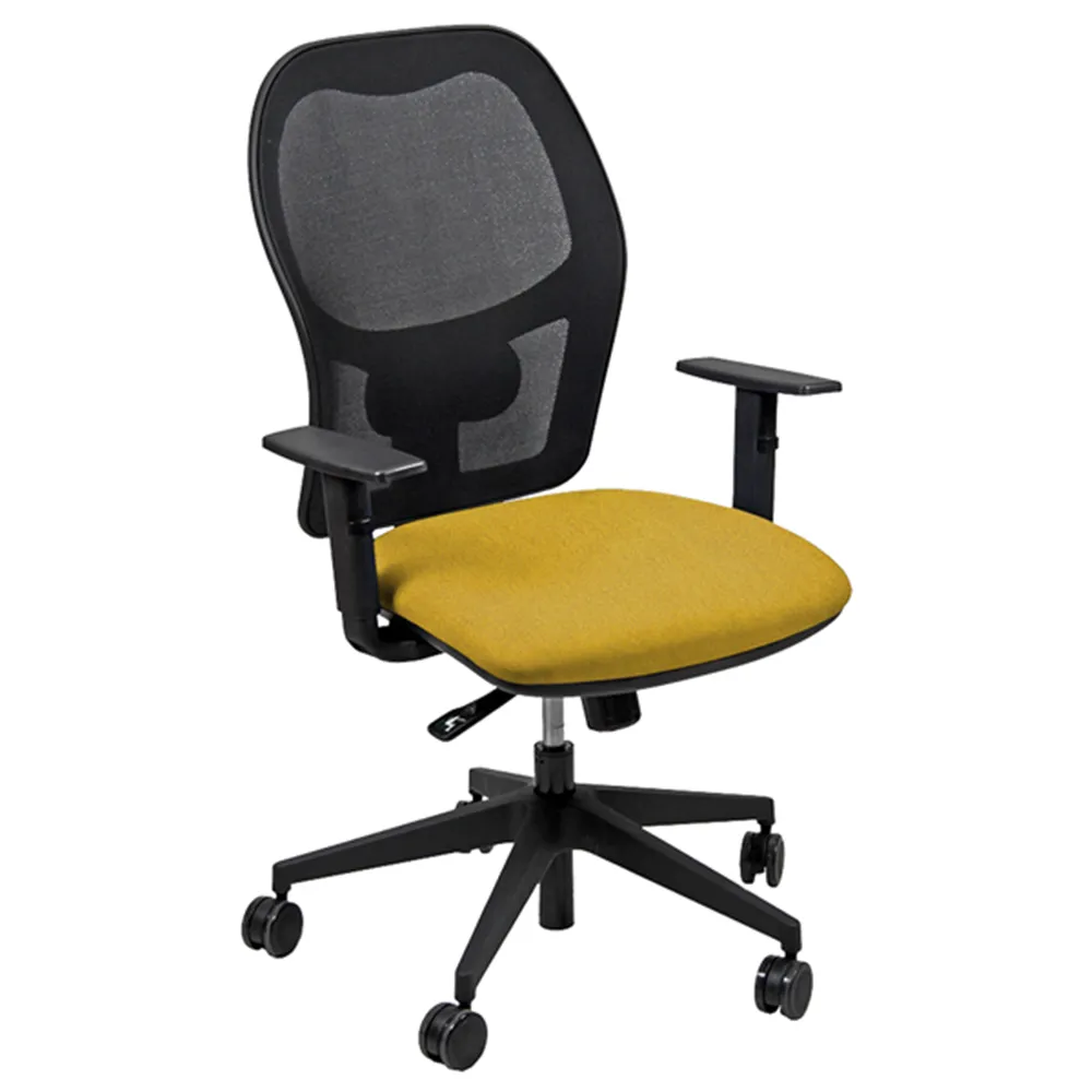 Sedia Operativa Hubble Unisit - Tessuto Eco - HUHU/BR/EG (Giallo)