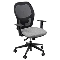 Sedia Operativa Hubble Unisit - Tessuto Eco - HUHU/BR/EI (Grigio Chiaro)