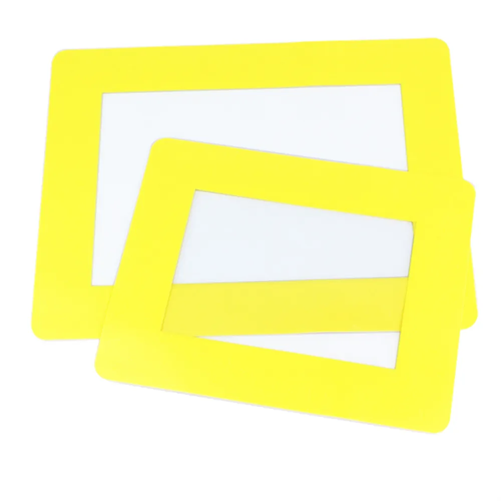 Segnaletica da Terra Djois Tarifold - Finestra - 40,1x31,4 cm - B197624 (Giallo Conf. 10)