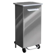 Contenitore Portarifiuti Gastro Stilcasa - 47x37x96 cm - 110 Litri - 748A/110M (Acciaio)