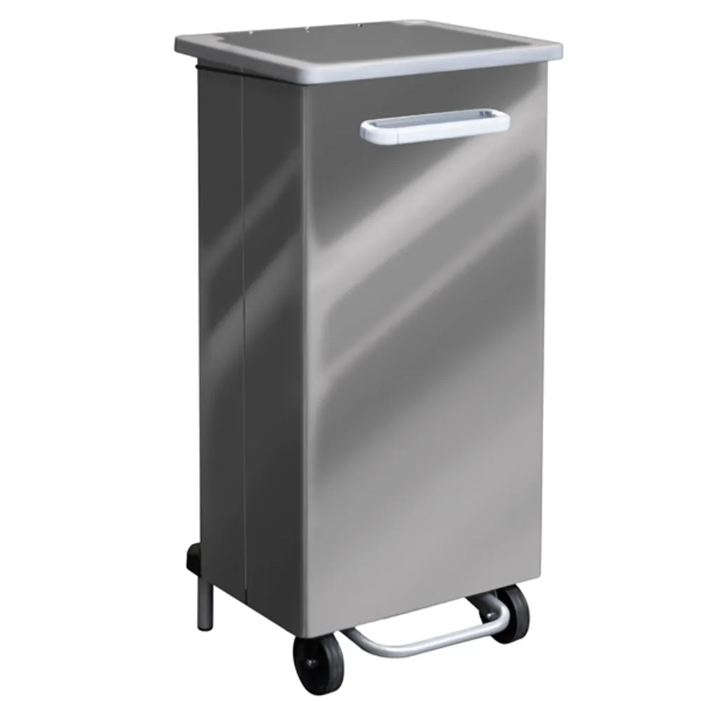 Contenitore Portarifiuti Gastro Stilcasa - 47x37x96 cm - 110 Litri - 748A/110M (Acciaio)