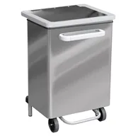 Contenitore Portarifiuti Gastro Stilcasa - 47x37x83 cm - 70 Litri - 750A/70M (Acciaio)