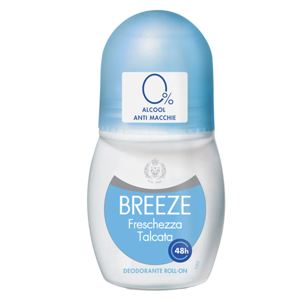 Deodorante Roll-On Breeze - 50 ml - 138410 (Freschezza Talcata)