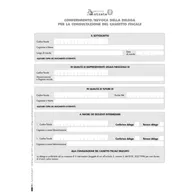 Modulo per Conferimento o Revoca del Cassetto Fiscale Edipro - 21x29,7 cm - E0019 (Conf. 10)