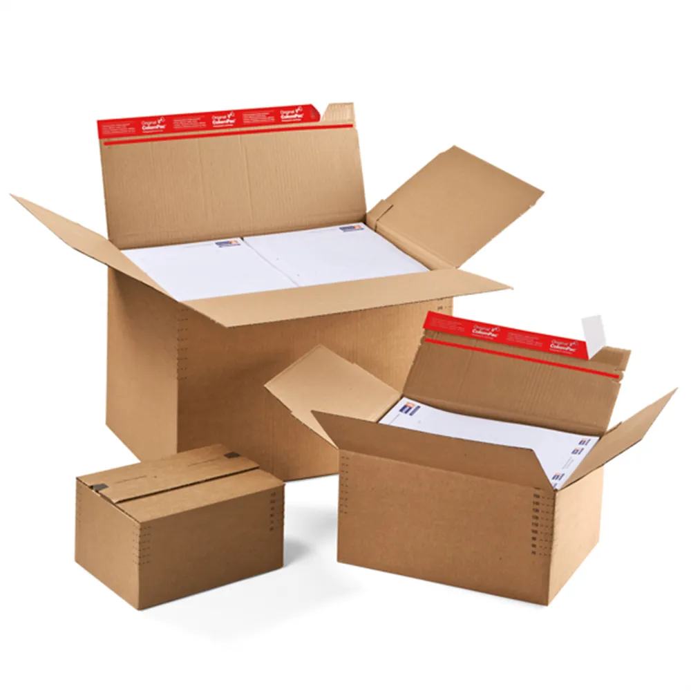 Scatola per Spedizioni Colompac - 44,5x31,5x18-30 cm - CP141.301 (Avana Conf. 10)