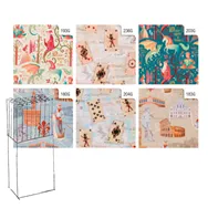 Carta Regalo in Rotoli Rex Sadoch - 70x200 cm - RC3J105G (Assortiti Vintage Conf. 50)