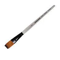 Pennello Sintetico Graduate Daler-Rowney - Punta Piatta Extra Lunga - n. 3/4 - Manico Corto - D212121075 (Conf. 3)
