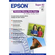 Carta Fotografica Premium Epson S041316 - A3+ - 255 g - Lucida - C13S041316 (Conf. 20)