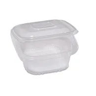 Contenitore in PP Europack - con Coperchio - 12x12x5,5 cm - 48401032 (Trasparente Conf. 50)