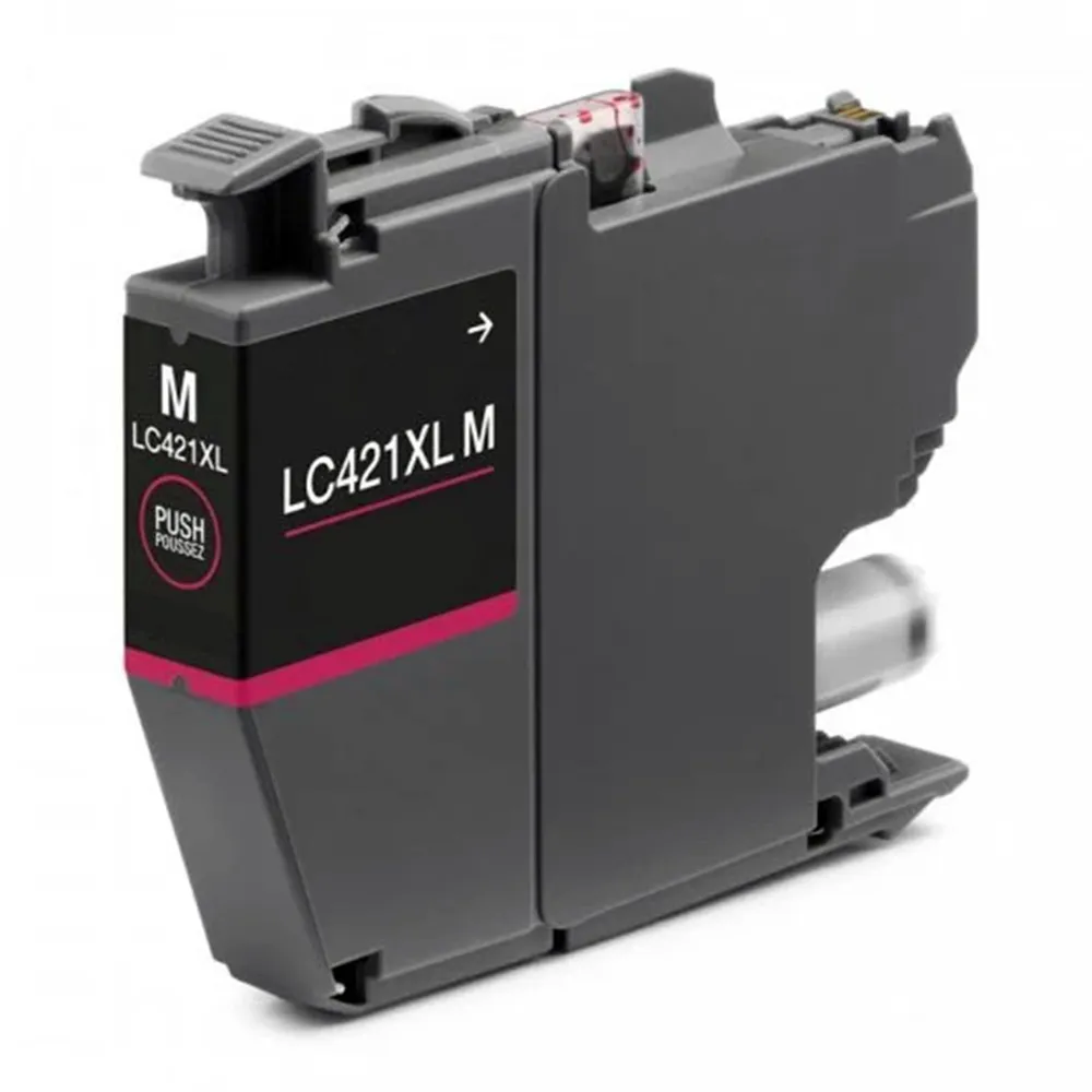 Cartuccia Compatibile Brother LC-421XLM (Magenta 500 pagine)