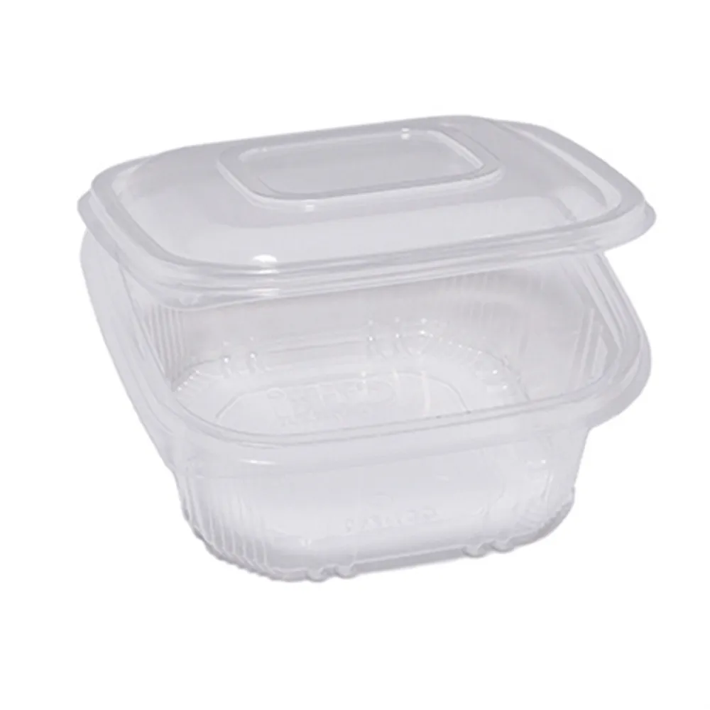 Vaschetta in PP per Alimenti Europack - con Coperchio - 15,5x15,5x5,7 cm - 48411072 (Trasparente Conf. 50) Vaschetta in PP per Alimenti Europack - con Coperchio - 15,5x15,5x5,7 cm - 48411072 (Trasparente Conf. 50)