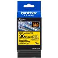 Nastro Originale Brother TZe-SL661 - 36 mm x 8 m - Laminato (Nero su Giallo)