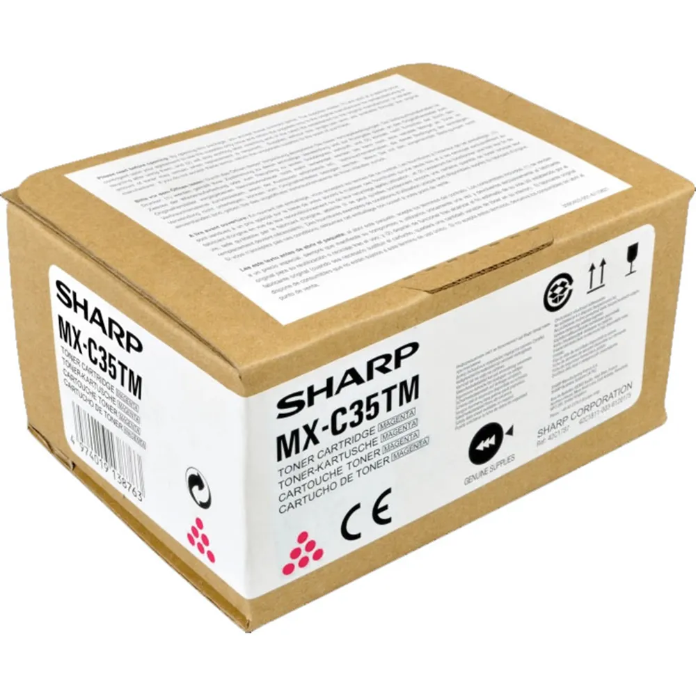 Toner Originale Sharp MX-C35TM (Magenta 6000 pagine)