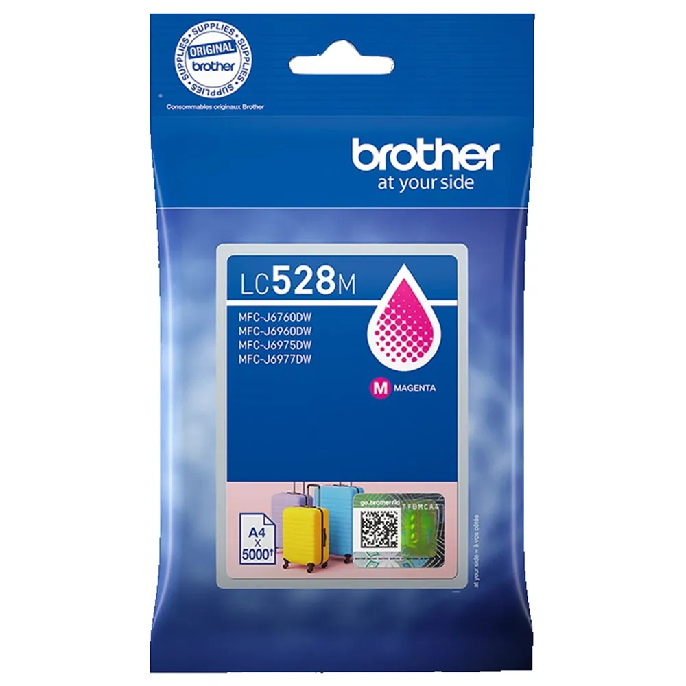 Cartuccia Originale Brother LC-528M (Magenta 5000 pagine)