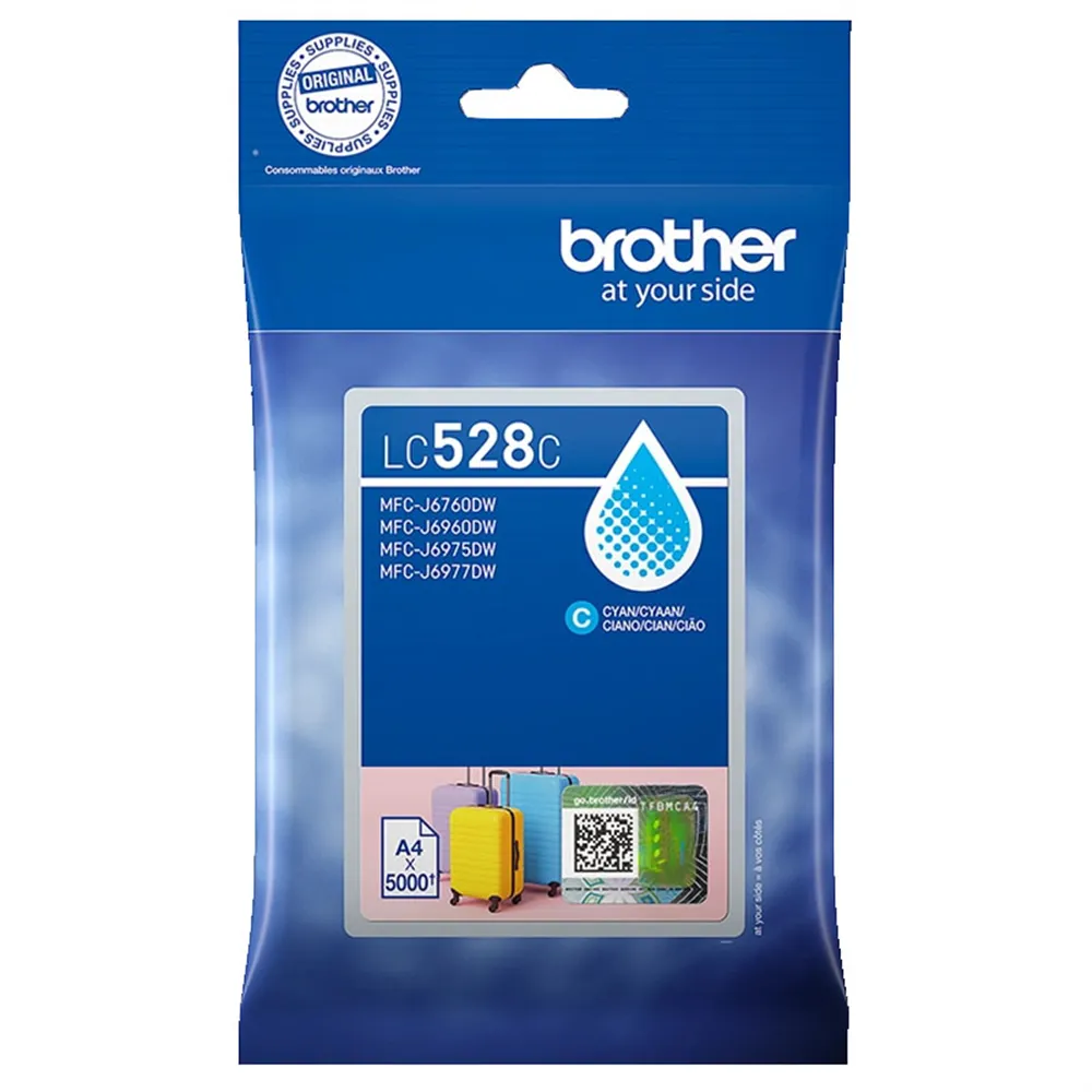 Cartuccia Originale Brother LC-528C (Ciano 5000 pagine)