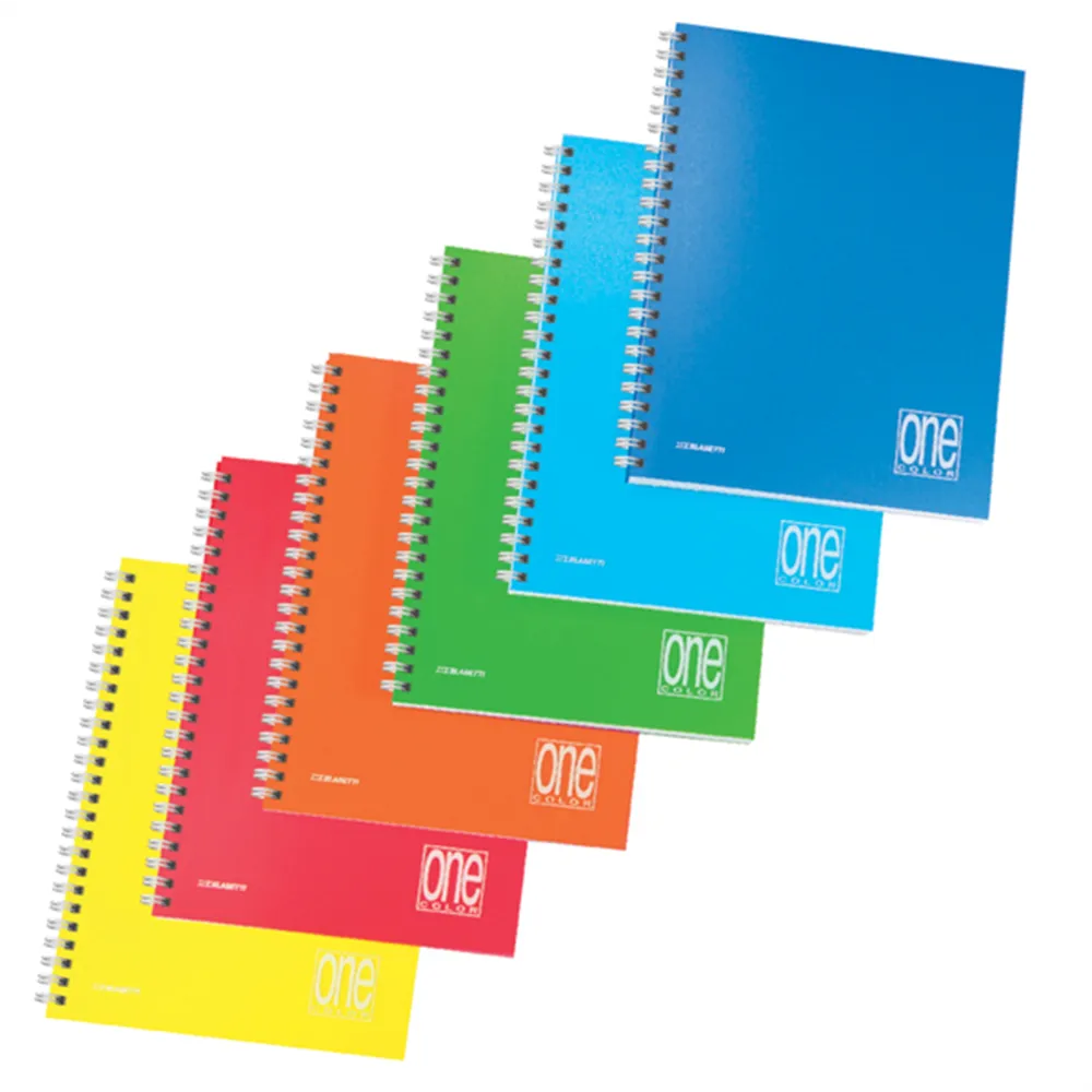 Quaderno Spiralato One Color PP Blasetti - A4 - Quadretti 5 mm senza Margini - 7664 (Assortiti Conf. 6) Quaderno Spiralato One Color PP Blasetti - A4 - Quadretti 5 mm senza Margini - 7664 (Assortiti Conf. 6)