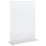 Portadepliant da Tavolo a T Lebez - A5 - 80995 (Trasparente)