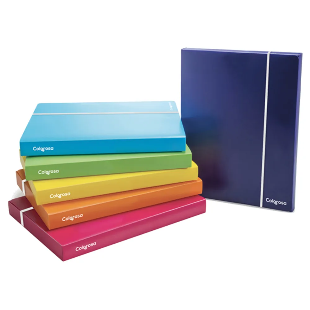 Cartella con Elastico in PP Colorosa - 26,8x35,8 cm - 362300.S (Assortiti Conf. 6) Cartella con Elastico in PP Colorosa - 26,8x35,8 cm - 362300.S (Assortiti Conf. 6)