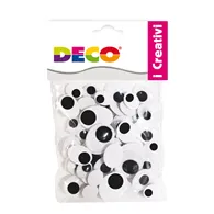 Occhietti Adesivi Ovali Deco CWR - Misure Assortite - 11496 (Conf. 50)