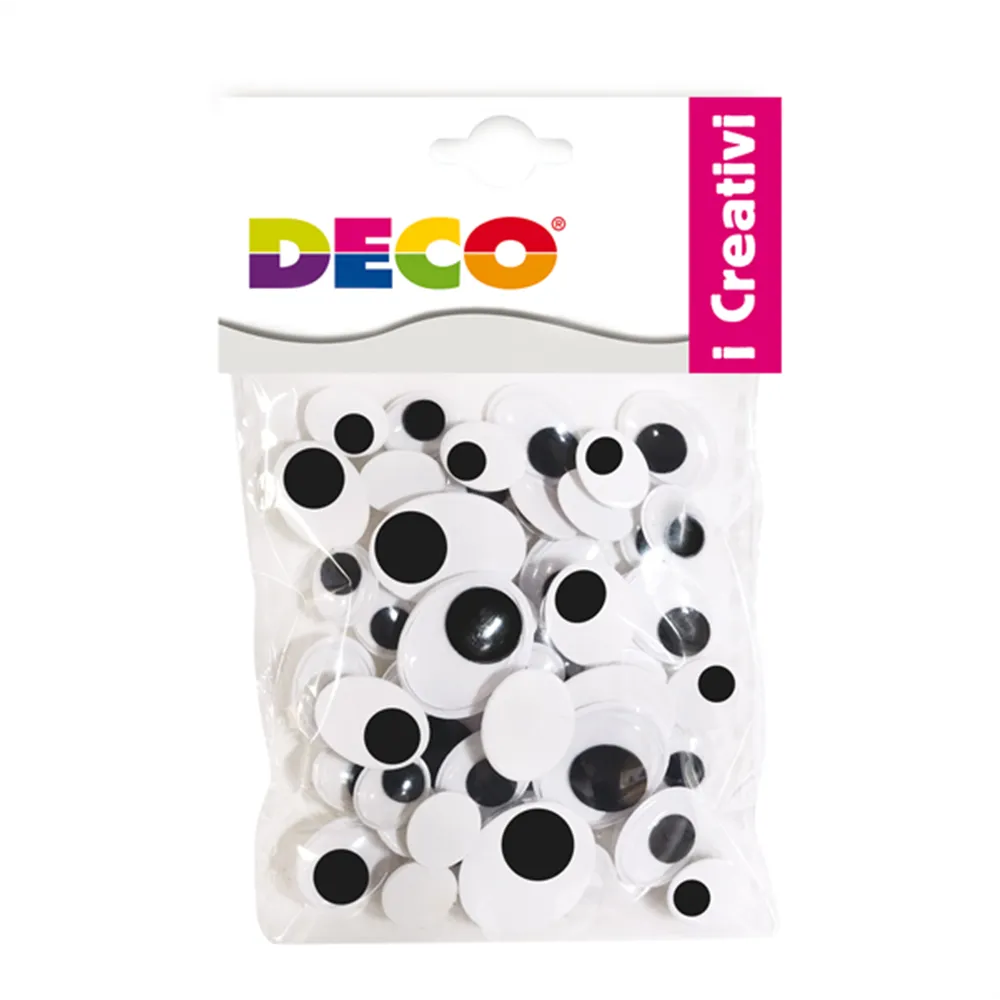 Occhietti Adesivi Ovali Deco CWR - Misure Assortite - 11496 (Conf. 50)